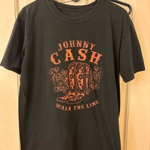 Johnny Cash Walk The Line Shirt XL